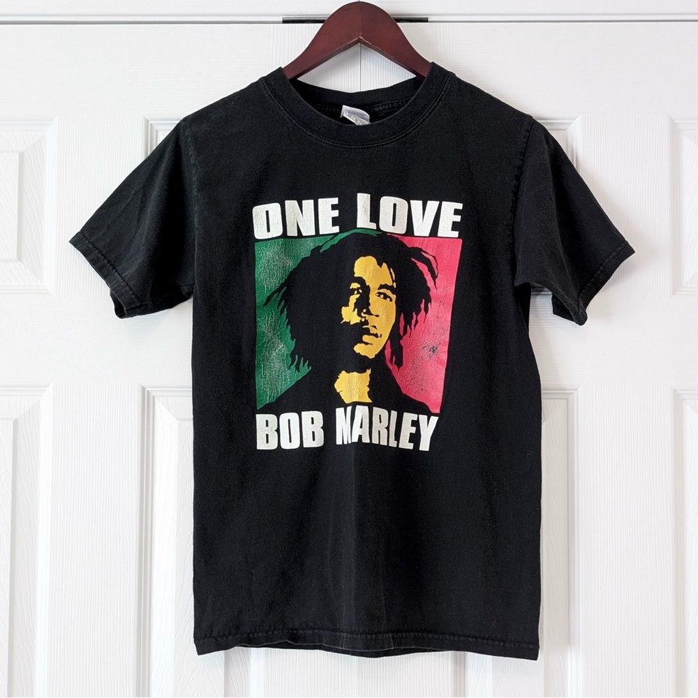 RARE 100% Cotton Vintage Yazbek Heavy Cotton Bob Marley Men’s Size Small T-Shirt